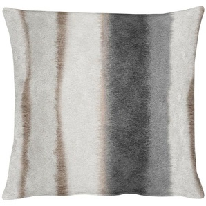 Dekokissen APELT Malachit Dekokissen_Sitzkissen_Kissenhüllen Gr. B/L: 45 cm x 45 cm, 1 St., Polyester, grau (grau, gemustert) Dekokissen gemustert Kopfkissen Kissenhülle mit Füllung, 1 Stück