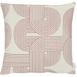 Dekokissen APELT Nova Dekokissen_Sitzkissen_Kissenhüllen Gr. B/L: 45 cm x 45 cm, 1 St., Polyester, bunt (natur, rosa, gemustert) Dekokissen gemustert