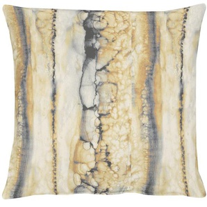 Dekokissen APELT Opal Dekokissen_Sitzkissen_Kissenhüllen Gr. B/L: 45 cm x 45 cm, 1 St., Polyester, beige (natur, bedruckt) Dekokissen gemustert Kopfkissen Kissenhülle mit Füllung, 1 Stück