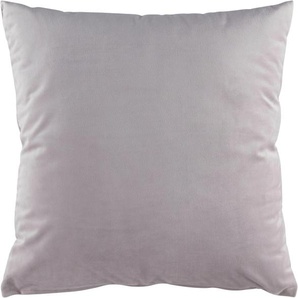 Dekokissen GUIDO MARIA KRETSCHMER HOME&LIVING SAMT Dekokissen_Sitzkissen_Kissenhüllen Gr. B/L: 50 cm x 50 cm, 1 St., grau (taupe, unifarben) Dekokissen uni Kissenhülle ohne Füllung, 1 Stück 50x50cm