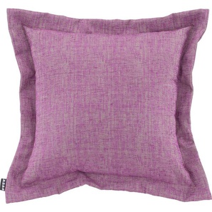 Dekokissen H.O.C.K. Addicted Dekokissen_Sitzkissen_Kissenhüllen Gr. B/L: 50 cm x 50 cm, 1 St., rosa (fuchsia, altrosé, hellpink, rosé, jaquard, struktur, unifarben) Dekokissen uni im eleganten Design, Kissenhülle mit Füllung, 1 Stück