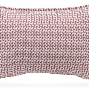 Dekokissen H.O.C.K. Bobo Dekokissen_Sitzkissen_Kissenhüllen Gr. B/L: 30 cm x 50 cm, 1 St., Baumwolle-Polyester, lila (lila, gemustert, jaquard, struktur) Dekokissen gemustert mit Jaquard-Struktur, Kissenhülle Füllung, 1 Stück