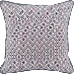 Dekokissen H.O.C.K. Harry Ayalon Dekokissen_Sitzkissen_Kissenhüllen Gr. B/L: 50 cm x 50 cm, 1 St., blau (blau, hellblau, dunkelblau, gemustert) Dekokissen gemustert mit feinem Muster, Kissenhülle Füllung, 1 Stück