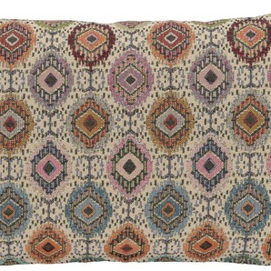 Dekokissen H.O.C.K. Kira Dekokissen_Sitzkissen_Kissenhüllen Gr. B/L: 30 cm x 50 cm, 1 St., bunt (bunt, gemustert) Dekokissen gemustert Kissenhülle mit Füllung, 1 Stück, Ikat-Muster im Boho-Style