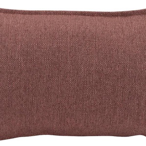 Dekokissen H.O.C.K. Mali Dekokissen_Sitzkissen_Kissenhüllen Gr. B/L: 30 cm x 50 cm, 1 St., rosa (altrosa, unifarben) Dekokissen uni einfarbig, Kissenhülle mit Füllung, 1 Stück