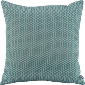 Dekokissen H.O.C.K. Miss Dots Kissen Dekokissen_Sitzkissen_Kissenhüllen Gr. B/L: 30 cm x 50 cm, 1 St., blau (petrol, gepunktet) Dekokissen gemustert mit Punkten, Kissenhülle Füllung, 1 Stück
