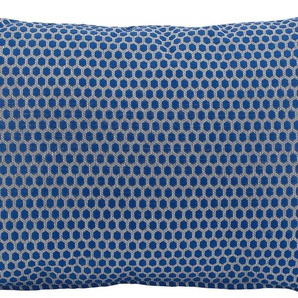Dekokissen H.O.C.K. Miss Dots Kissen Dekokissen_Sitzkissen_Kissenhüllen Gr. B/L: 30 cm x 50 cm, 1 St., blau (royalblau, blau, gepunktet) Dekokissen gemustert mit Punkten, Kissenhülle Füllung, 1 Stück