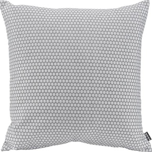Dekokissen H.O.C.K. Miss Dots Kissen Dekokissen_Sitzkissen_Kissenhüllen Gr. B/L: 50 cm x 50 cm, 1 St., beige (naturweiß, gepunktet) Dekokissen gemustert mit Punkten, Kissenhülle Füllung, 1 Stück