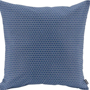 Dekokissen H.O.C.K. Miss Dots Kissen Dekokissen_Sitzkissen_Kissenhüllen Gr. B/L: 50 cm x 50 cm, 1 St., blau (royalblau, blau, gepunktet) Dekokissen gemustert mit Punkten, Kissenhülle Füllung, 1 Stück