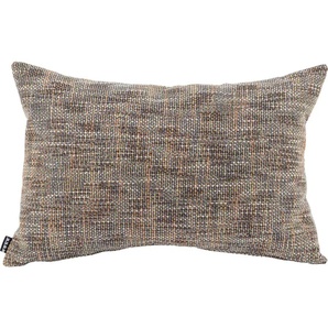 Dekokissen H.O.C.K. Refosco Dekokissen_Sitzkissen_Kissenhüllen Gr. B/L: 40 cm x 60 cm, 1 St., braun (braun, taupe, braun, gemustert, kariert) Dekokissen gemustert mit feinem Karomuster, Kissenhülle Füllung, 1 Stück