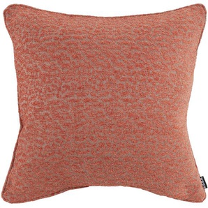 Dekokissen H.O.C.K. Sheffo Dekokissen_Sitzkissen_Kissenhüllen Gr. B/L: 50 cm x 50 cm, 1 St., orange (orange, bedruckt) Dekokissen gemustert Strukturstoff, Kissenhülle mit Füllung, 1 Stück