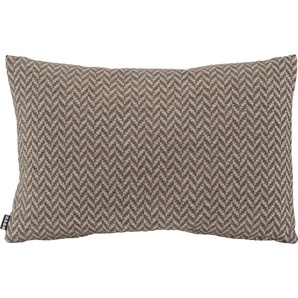 Dekokissen H.O.C.K. Zircono Dekokissen_Sitzkissen_Kissenhüllen Gr. B/L: 40 cm x 60 cm, 1 St., braun (taupe, taupe, braun, ethnomuster, jaquard, struktur) Dekokissen gemustert mit Ethnomuster, Kissenhülle Füllung, 1 Stück