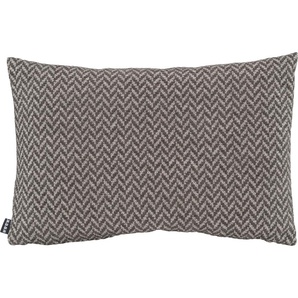 Dekokissen H.O.C.K. Zircono Dekokissen_Sitzkissen_Kissenhüllen Gr. B/L: 40 cm x 60 cm, 1 St., grau (grau, grey, ethnomuster, jaquard, struktur) Dekokissen gemustert mit Ethnomuster, Kissenhülle Füllung, 1 Stück