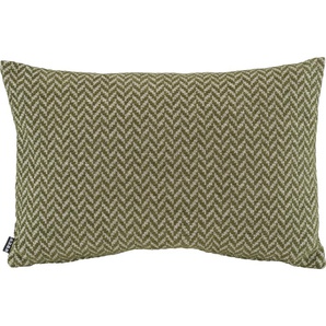 Dekokissen H.O.C.K. Zircono Dekokissen_Sitzkissen_Kissenhüllen Gr. B/L: 40 cm x 60 cm, 1 St., grün (grün, ethnomuster, jaquard, struktur) Dekokissen gemustert mit Ethnomuster, Kissenhülle Füllung, 1 Stück