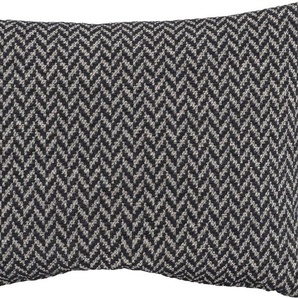 Dekokissen H.O.C.K. Zircono Dekokissen_Sitzkissen_Kissenhüllen Gr. B/L: 40 cm x 60 cm, 1 St., schwarz (schwarz, ethnomuster, jaquard, struktur) Dekokissen gemustert mit Ethnomuster, Kissenhülle Füllung, 1 Stück