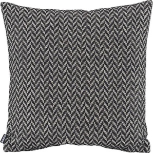 Dekokissen H.O.C.K. Zircono Dekokissen_Sitzkissen_Kissenhüllen Gr. B/L: 50 cm x 50 cm, 1 St., schwarz (schwarz, ethnomuster, jaquard, struktur) Dekokissen gemustert mit Ethnomuster, Kissenhülle Füllung, 1 Stück