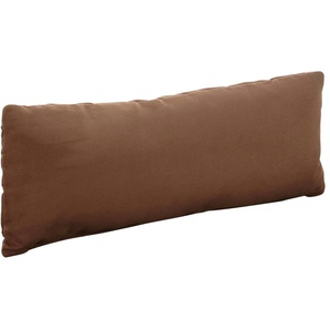 Dekokissen HOME AFFAIRE Solvei Dekokissen_Sitzkissen_Kissenhüllen Gr. B/L: 15 cm x 65 cm, 2 St., Microfaser-Polyester, braun (braun, unifarben) Dekokissen uni Kopfkissen Bezugsart unter Set-Info zu finden...bitte beachten