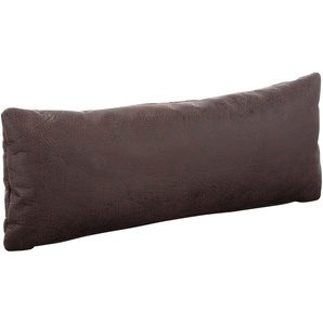 Dekokissen HOME AFFAIRE Solvei Dekokissen_Sitzkissen_Kissenhüllen Gr. B/L: 15 cm x 65 cm, 2 St., Microfaser-Polyester, braun (dunkelbraun, unifarben) Dekokissen uni Kopfkissen Bezugsart unter Set-Info zu finden...bitte beachten