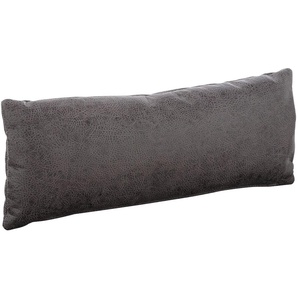 Dekokissen HOME AFFAIRE Solvei Dekokissen_Sitzkissen_Kissenhüllen Gr. B/L: 15 cm x 65 cm, 2 St., Microfaser-Polyester, grau (anthrazit, unifarben) Dekokissen uni Kopfkissen Bezugsart unter Set-Info zu finden...bitte beachten