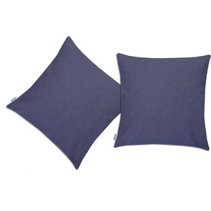 Dekokissen NEUTEX FOR YOU Basic Dekokissen_Sitzkissen_Kissenhüllen Gr. B/L: 40 cm x 60 cm, 2 St., blau (blau, unifarben) Dekokissen uni Kissenhülle ohne Füllung, 2 Stück