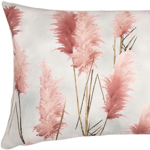 Dekokissen PAD Beo Dekokissen_Sitzkissen_Kissenhüllen Gr. B/L: 60 cm x 35 cm, 1 St., pink (pink, geblümt) Dekokissen gemustert einzigartiges Design, Kissenhülle ohne Füllung, 1 Stück