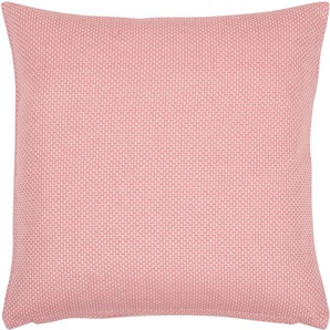 Dekokissen PAD Cane Dekokissen_Sitzkissen_Kissenhüllen Gr. B/L: 50 cm x 50 cm, 1 St., Baumwolle, pink (pink, unifarben) Dekokissen uni einzigartiges Design, Kissenhüle ohne Füllung, 1 Stück