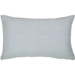 Dekokissen PAD Lamonte Dekokissen_Sitzkissen_Kissenhüllen Gr. B/L: 60 cm x 40 cm, 1 St., Baumwolle, blau (petrol, unifarben) Dekokissen uni einzigartiges Design, Kissenhüle ohne Füllung, 1 Stück