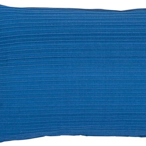 Dekokissen PAD Lamonte Dekokissen_Sitzkissen_Kissenhüllen Gr. B/L: 60 cm x 40 cm, 1 St., blau (graublau, unifarben) Dekokissen uni einzigartiges Design, Kissenhüle ohne Füllung, 1 Stück
