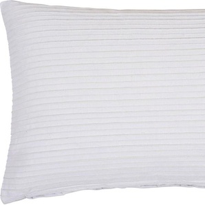 Dekokissen PAD Lamonte Dekokissen_Sitzkissen_Kissenhüllen Gr. B/L: 60 cm x 40 cm, 1 St., weiß (white, unifarben) Dekokissen uni einzigartiges Design, Kissenhüle ohne Füllung, 1 Stück