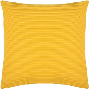 Dekokissen PAD Lamonte Dekokissen_Sitzkissen_Kissenhüllen Gr. B/L: 60 cm x 60 cm, 1 St., Baumwolle, gelb (yellow, unifarben) Dekokissen uni einzigartiges Design, Kissenhüle ohne Füllung, 1 Stück