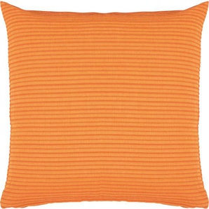 Dekokissen PAD Lamonte Dekokissen_Sitzkissen_Kissenhüllen Gr. B/L: 60 cm x 60 cm, 1 St., Baumwolle, orange (orange, unifarben) Dekokissen uni einzigartiges Design, Kissenhüle ohne Füllung, 1 Stück