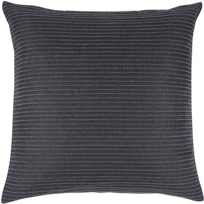 Dekokissen PAD Lamonte Dekokissen_Sitzkissen_Kissenhüllen Gr. B/L: 60 cm x 60 cm, 1 St., grau (anthrazit, unifarben) Dekokissen uni einzigartiges Design, Kissenhüle ohne Füllung, 1 Stück
