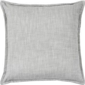 Dekokissen PAD Reflex Dekokissen_Sitzkissen_Kissenhüllen Gr. B/L: 50 cm x 50 cm, 1 St., grau (light grey, unifarben) Dekokissen uni einzigartiges Design, Kissenhülle ohne Füllung, 1 Stück