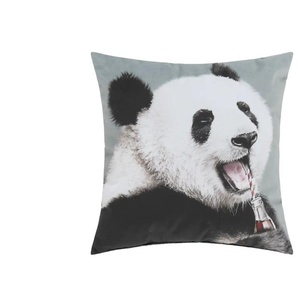 Dekokissen  Panda ¦ grün ¦ Maße (cm): B: 45 T: 15.0