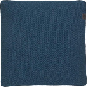 Dekokissen SCHÖNER WOHNEN-KOLLEKTION Solo Dekokissen_Sitzkissen_Kissenhüllen Gr. B/L: 38 cm x 38 cm, 1 St., blau (navy, unifarben) Dekokissen uni 38x38 cm