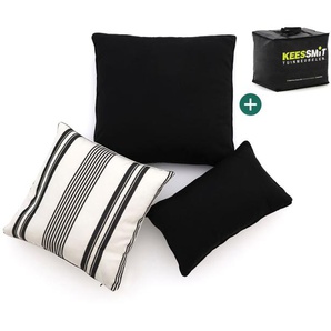 Dekokissen Set Timeless Stripe Black