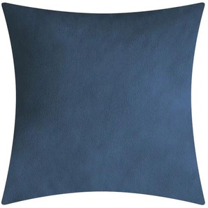 Dekokissen Skagen - blau - Materialmix - 55 cm - 55 cm | Möbel Kraft
