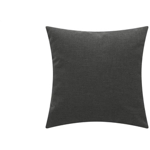 Dekokissen Skagen - grau - Materialmix - 40 cm - 40 cm | Möbel Kraft