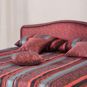 Dekokissen WESTFALIA SCHLAFKOMFORT Dekokissen_Sitzkissen_Kissenhüllen Gr. B/L: 40 cm x 40 cm, 5 St., Polyester, rot (rot, unifarben, gemustert) Bett-Zubehör Deko-Kissen Dekokissen gemustert Kopfkissen (5-tlg.)