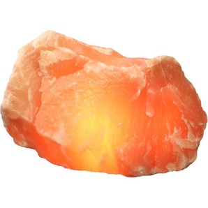 Dekolicht HIMALAYA SALT DREAMS Rock Lampen orange Dekoleuchten Handgefertigt aus Salzkristall - jeder Stein ein Unikat, ca.25-30 kg