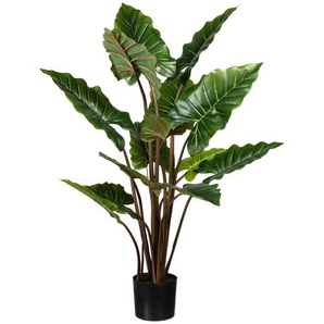 Dekopflanze, Grün, Kunststoff, 140 cm, Dekoration, Blumen & Zubehör, Kunstpflanzen