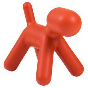 Dekoration Puppy XS plastikmaterial rosa / L 18,5 cm - Magis - Rosa