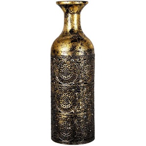 Clayre & Eef Vase Ø 12x39 cm Kupferfarbig Eisen Rund Dekoration Vase