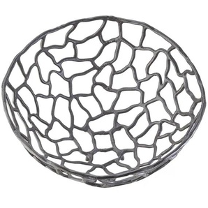 Dekoschale - braun - Materialmix - 19 cm - 40.0 | Möbel Kraft