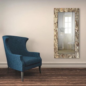 Dekospiegel ARTLAND Baumrinde Spiegel Gr. B/H/T: 60,4 cm x 120,4 cm x 1,6 cm, braun Dekospiegel