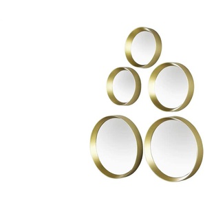 Dekospiegel | gold | Glas,Aluminium,Kunststoff | 25.0 |