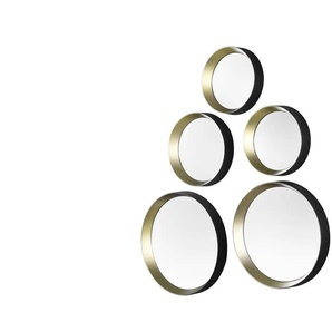Dekospiegel | gold | Glas,Aluminium,Kunststoff | 25.0 |