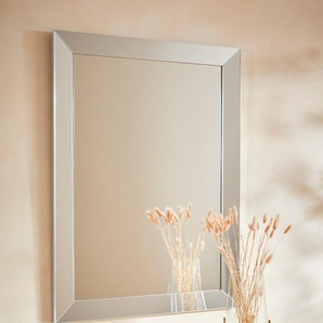 Dekospiegel GUIDO MARIA KRETSCHMER HOME&LIVING Moulinno Spiegel Gr. B/H/T: 73,9 cm x 103,9 cm x 2,5 cm, silberfarben Dekospiegel Wandspiegel, mit Spiegelrahmen