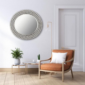 Dekospiegel GUIDO MARIA KRETSCHMER HOME&LIVING Spiegel Gr. B: 66 cm, silberfarben Dekospiegel Wandspiegel, rund, Metallrahmen