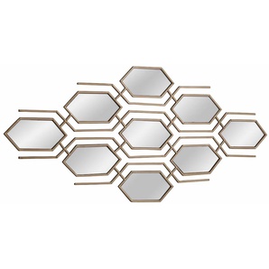 Dekospiegel HOFMANN LIVING AND MORE Spiegel Gr. B/H/T: 45 cm x 108 cm x 2 cm, goldfarben (antik goldfarben) Dekospiegel Spiegel Wandspiegel, Wanddeko